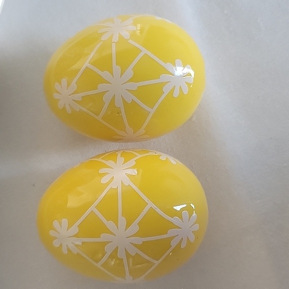 12 Ceramic Colorful Decrotive‎ Lightweight Eggs Easter - Picture 4 of 12